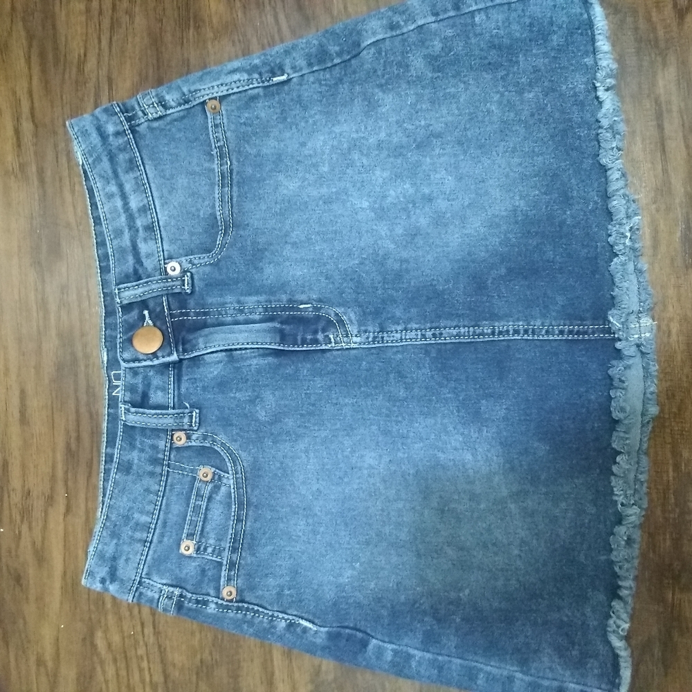Jean skirt